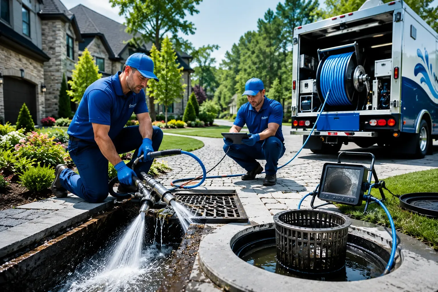 Local outdoor drain cleaning professionals in Morven, NC